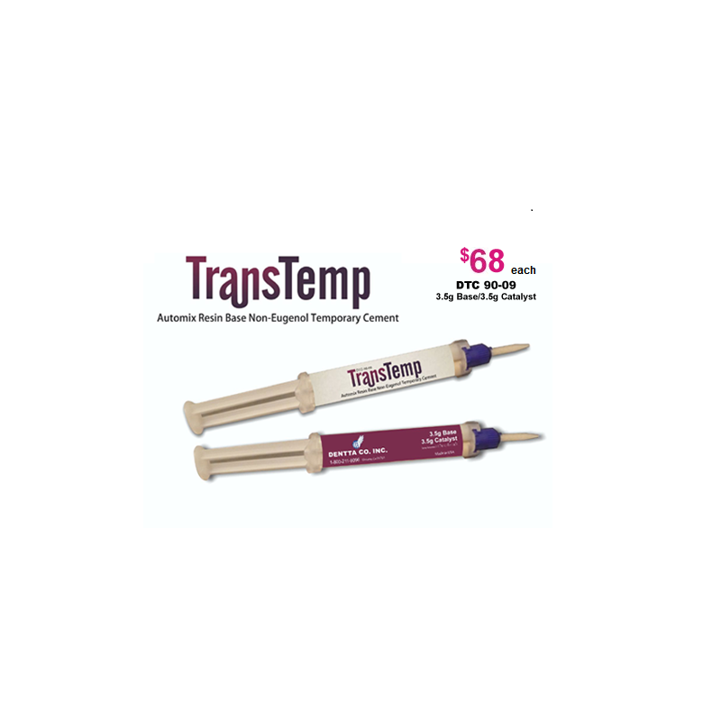 TRANSTEMP Automix Resin Base Non-Eugenol Temporary Cement