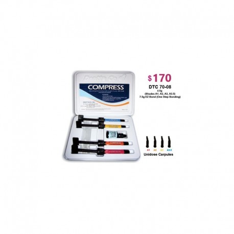 Compress Light Activated Microhybrid Composite Kit