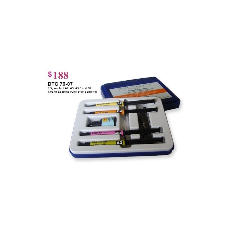 Precision Flowable Composite Light Cured Kit